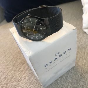 Black Skagen Watch
